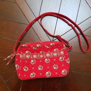 Vera Bradley Red Paisley Bag